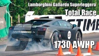 1730whp Lamborghini Gallardo Superleggera Total Race Unlim 500+ (20.10.2012)