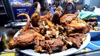 Exotic Ghana STREET FOOD TOUR at Night!! Exploring Osu Night Market | Accra, Ghana