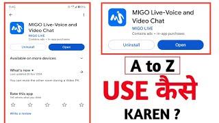 migo app kaise use kare - how to use migo app - migo app