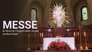 Messe du 19 septembre 2024 en direct de l'Oratoire Saint-Joseph