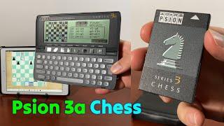 Psion 3a Chess va. Hiarcs Chess Engine 🟡 Gadgetify