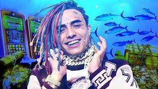 LIL PUMP CRAZY UNDERWATER BATHTUB GAMBLING SESSION! *FUNNY*