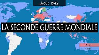 La Seconde Guerre mondiale - Résumé sur cartes