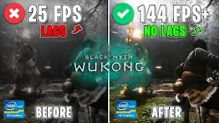 Black Myth: Wukong - BEST PC SETTINGS for MAX FPS | FIX Lags and Stutter