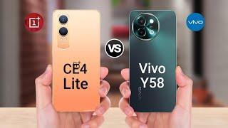 OnePlus Nord CE4 Lite vs ViVO Y58