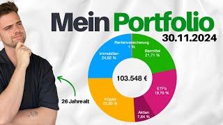 Mein 100.000€ Portfolio als 26-Jähriger | Portfolio-Update Dezember 2024 