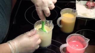 Making & Cutting Pink Grapefruit Soap for BeScented