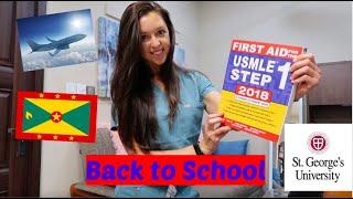 Back to School | Last term | My routine | SGU - Med school