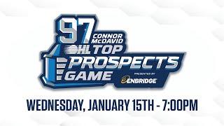 LIVE - Connor McDavid OHL Top Prospects Game presented by Enbridge Gas