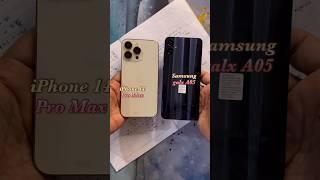 iPhone 14 Pro Max vs Samsung galaxy A05