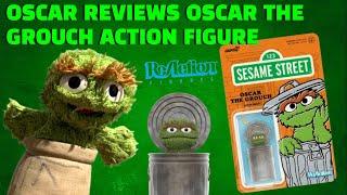 Oscar Unboxes and Reviews Super 7 Reaction Oscar The Grouch Sesame Street Action Figure!