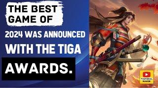 The best game of 2024 was announced with the TIGA Awards.