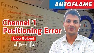 AUTOFLAME Display channel 1 positioning error problem solving in Cochran Boiler. #AUTOFLAME #mmMk8