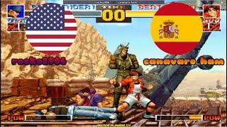 The King of Fighters '95  rocko2906 (Usa) vs canavaro ham (Spain) kof95