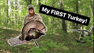 MASSIVE PUBLIC LAND TURKEY! (My FIRST Turkey)