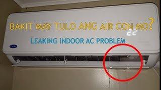 INDOOR AC WATER LEAKS, REPAIR AND CLEANING OF CARRIER SPLIT TYPE INVERTER