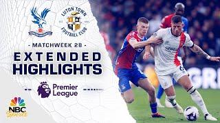 Crystal Palace v. Luton Town | PREMIER LEAGUE HIGHLIGHTS | 3/9/2024 | NBC Sports