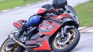 SUPARWISH TRACK DAY : 1ST TRACK DAY, KNEE DOWN & CRASH