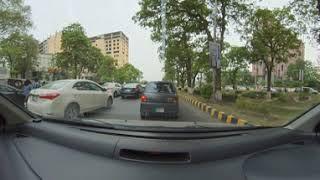 Driving In Lahore 360 Video - Insta360OneX2 - MotoVlog. 5K 360 Video - High Resolution.