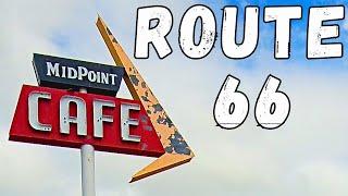 Route 66 - Big Mike Discovers the Midpoint in Adrian, Texas