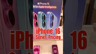 iPhone 16 Series Price in india#shorts #apple #iphone