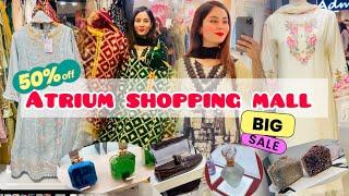 Atrium Mall Big Sale 70%off Affordable price fancy dress & kids shopping in local mall Karachi