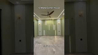 Most Iconic 12 Marla Corner House in Bahria Town Lahore. For visit and details 03074730000