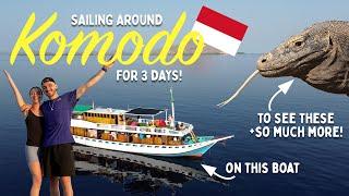 Bali to Komodo island. We Survived! Our DREAM TRIP! 