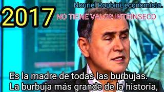 Nouriel Roubini vs Nouriel Roubini. Bitcoin... Gradually, then suddenly