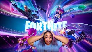 FIRST TIME PLAYING FORNITE!