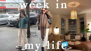 Busy Work Week, Weekly Goals + Cozy Days WEEK IN MY LIFE VLOG