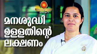 മനഃശുദ്ധി ഒന്ന് അളന്നു നോക്കാം | Test Your Purity |Brahma Kumari Meenaji| Peace of Mind TV Malayalam