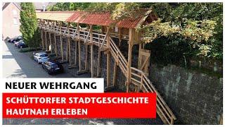 Der neue Wehrgang in Schüttorf - Stadtgeschichte hautnah erleben | GN-Online