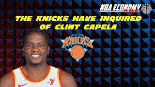 The New York Knicks Have Inquired About Clint Capela