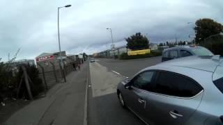 Motorist near miss with Dundee Cyclist,Longtown Road, 11/10/16