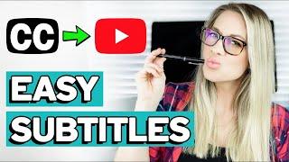 3 WAYS TO CREATE CAPTIONS FOR YOUTUBE (Good, Better, Best): How to Add Transcript to YouTube Video