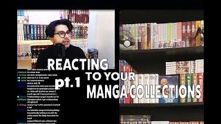 MANGA COLLECTION REACTION pt. 1