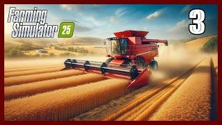  Farming Simulator 25 -  Cosecha de Colza y Trigo  (Timelapse) | Knyt Farming  #3