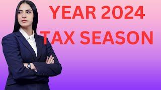 Tax Season Opens In The Year 2024