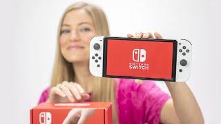 OLED Nintendo Switch Unboxing!