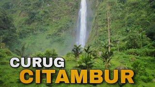 CURUG CITAMBUR AIR TERJUN YANG LANGSUNG MENGHADAP RUMAH ABAH JAJANG