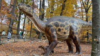 Am ajuns la cel mai mare parc de dinozauri din Sud - Estul Europei