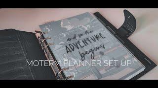 Moterm A5 planner set up / Мой ежедневник на 2023 год - наполнение