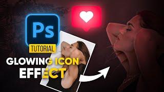 How to create Glowing Social Media Icons in Photoshop