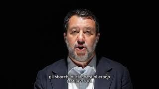 Salvini - PROCESSO OPEN ARMS: CHIESTI 6 ANNI DI CARCERE. IO NON MOLLO. (14.09.24)