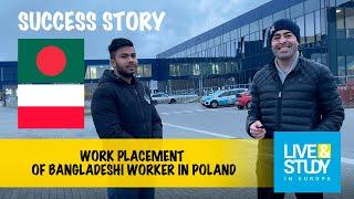 Interview with Bangladeshi in Poland / His Path from Kuwait to Poland,Visa Process, Work