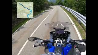 road to col du mont cenis - france alps - BMW GS 1250 ADV HP