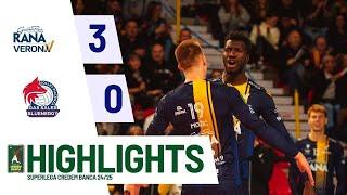 Rana Verona vs. Gas Sales Bluenergy Piacenza - Superlega Credem Banca VBTV Match Highlights