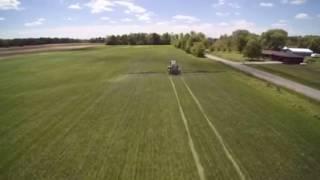 Spraying Wheat 2016