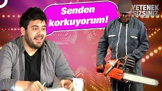 Hasan Usta Testeresiyle Jürinin Aklını Aldı  | Yetenek Sizsiniz Türkiye